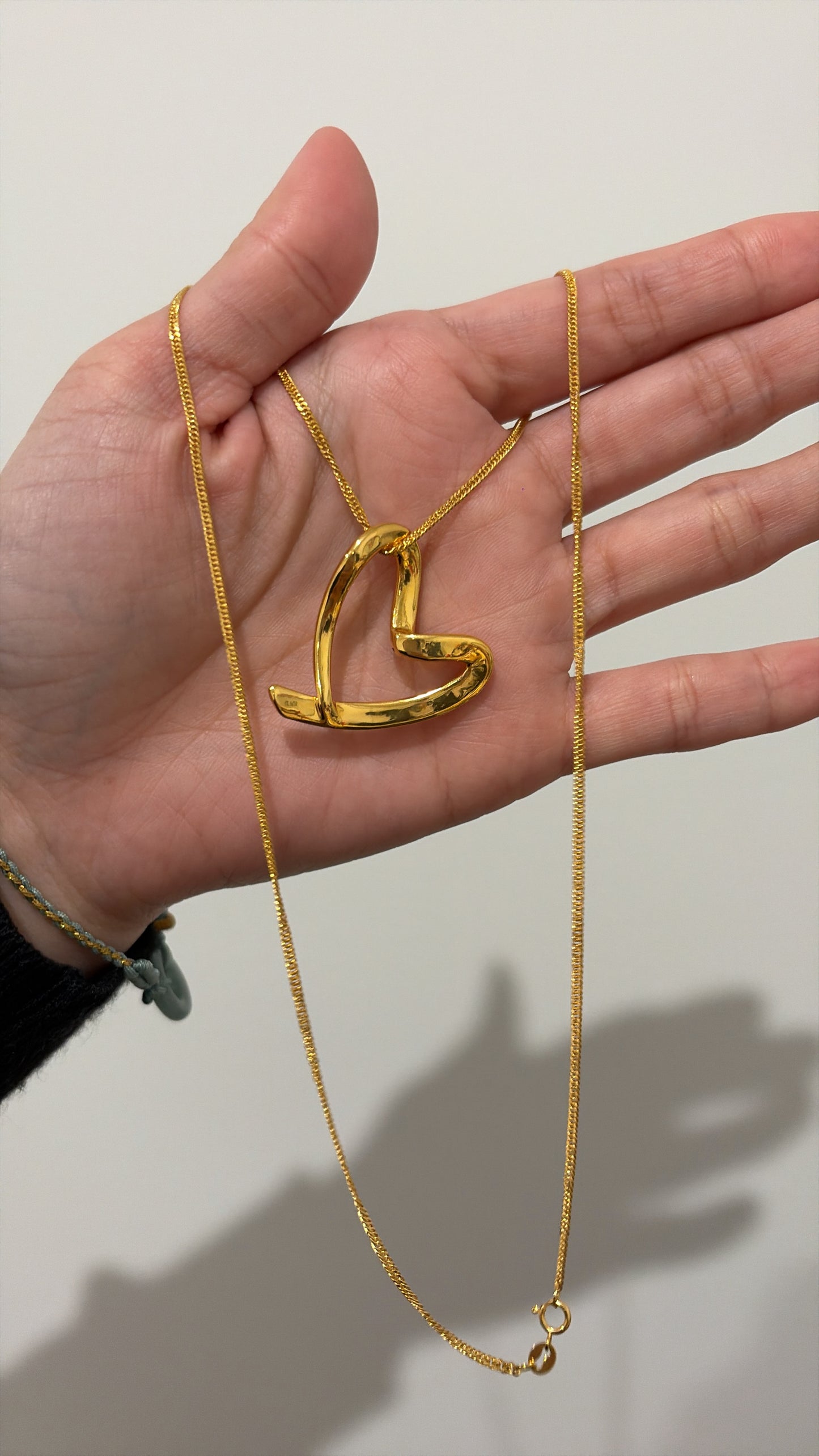 18k Heart Necklace