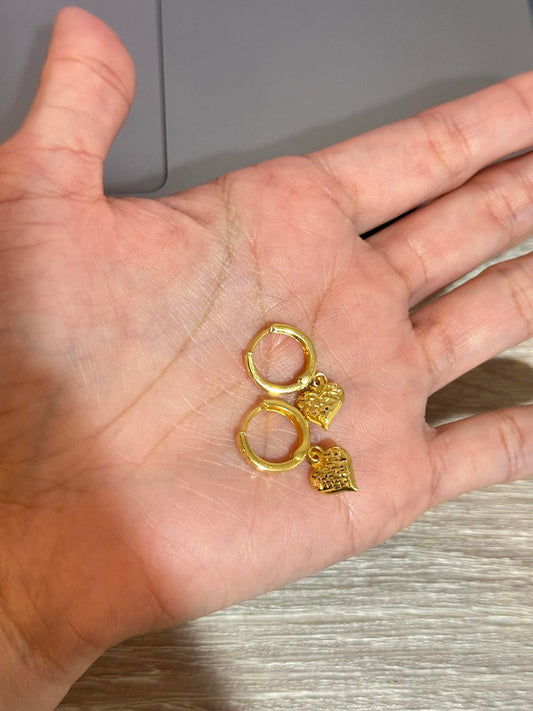 18k Gold earrings