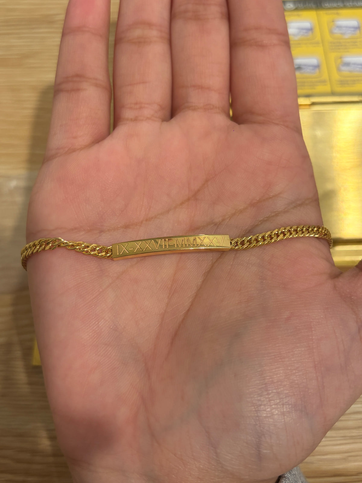 18k Gold Pre order reserved