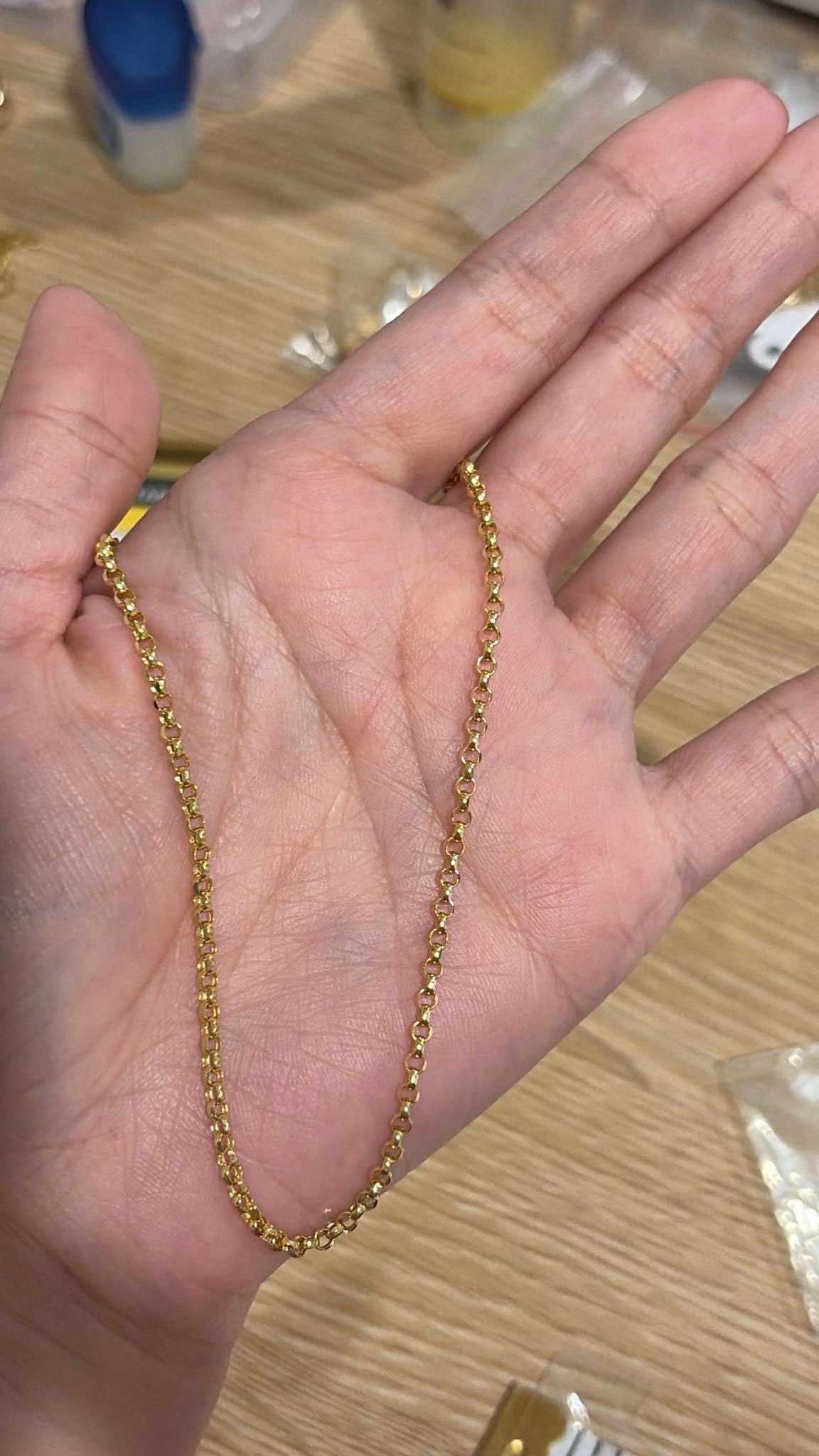 18k Gold Pre Order Necklace