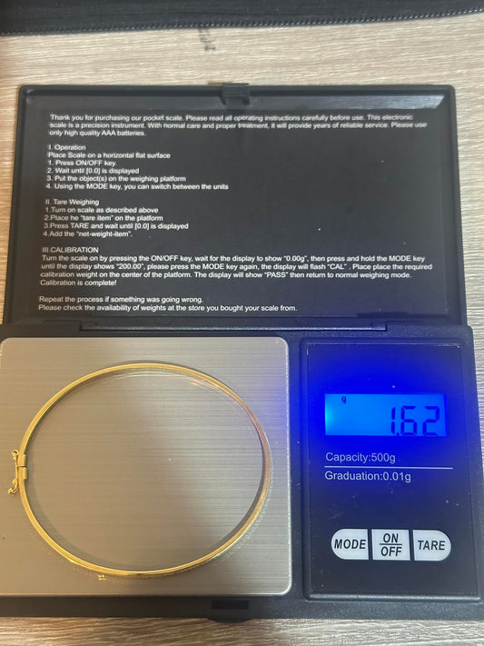 18k Fendi Bangle (reserved)