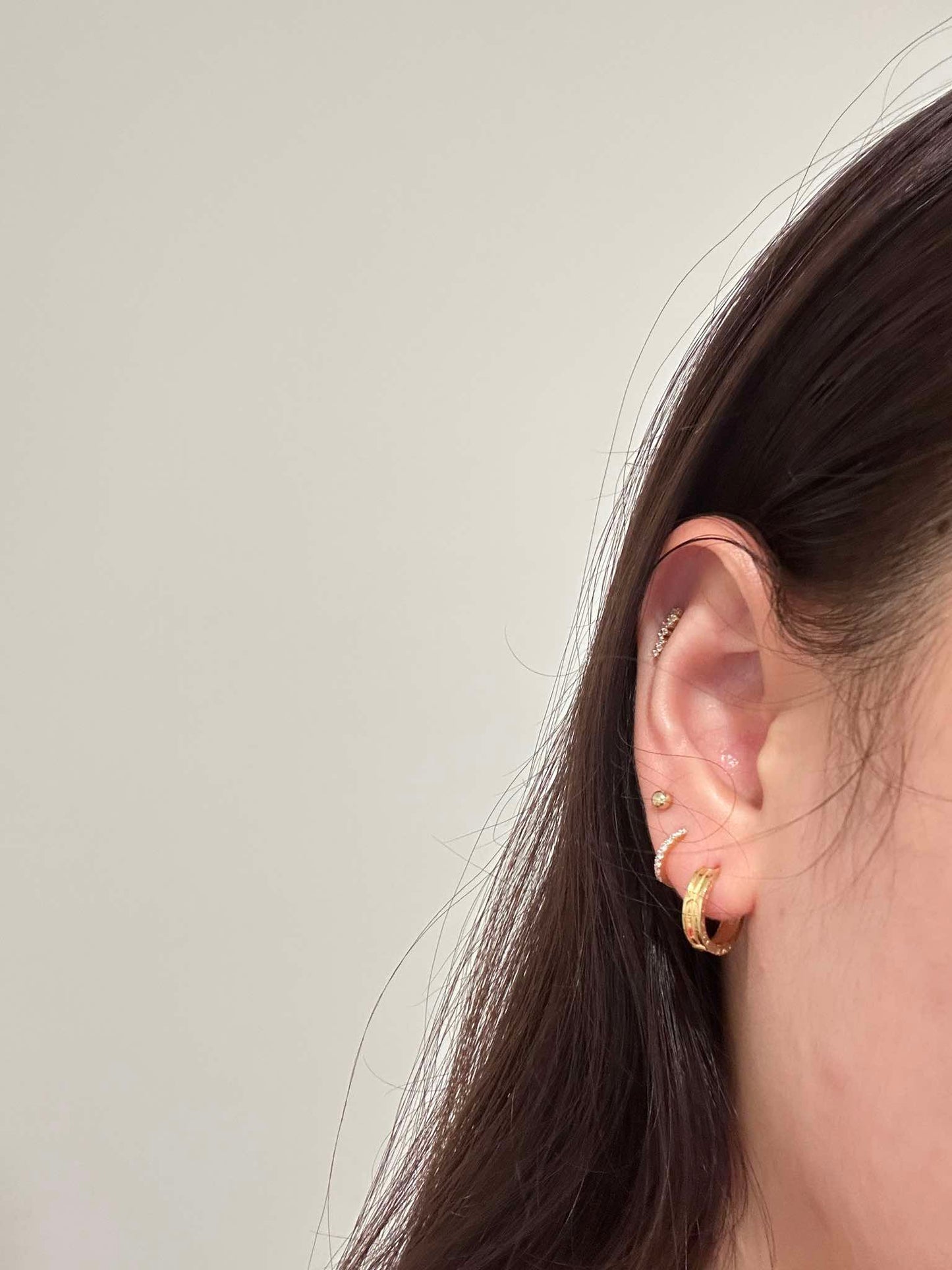 18k Gold Earrings