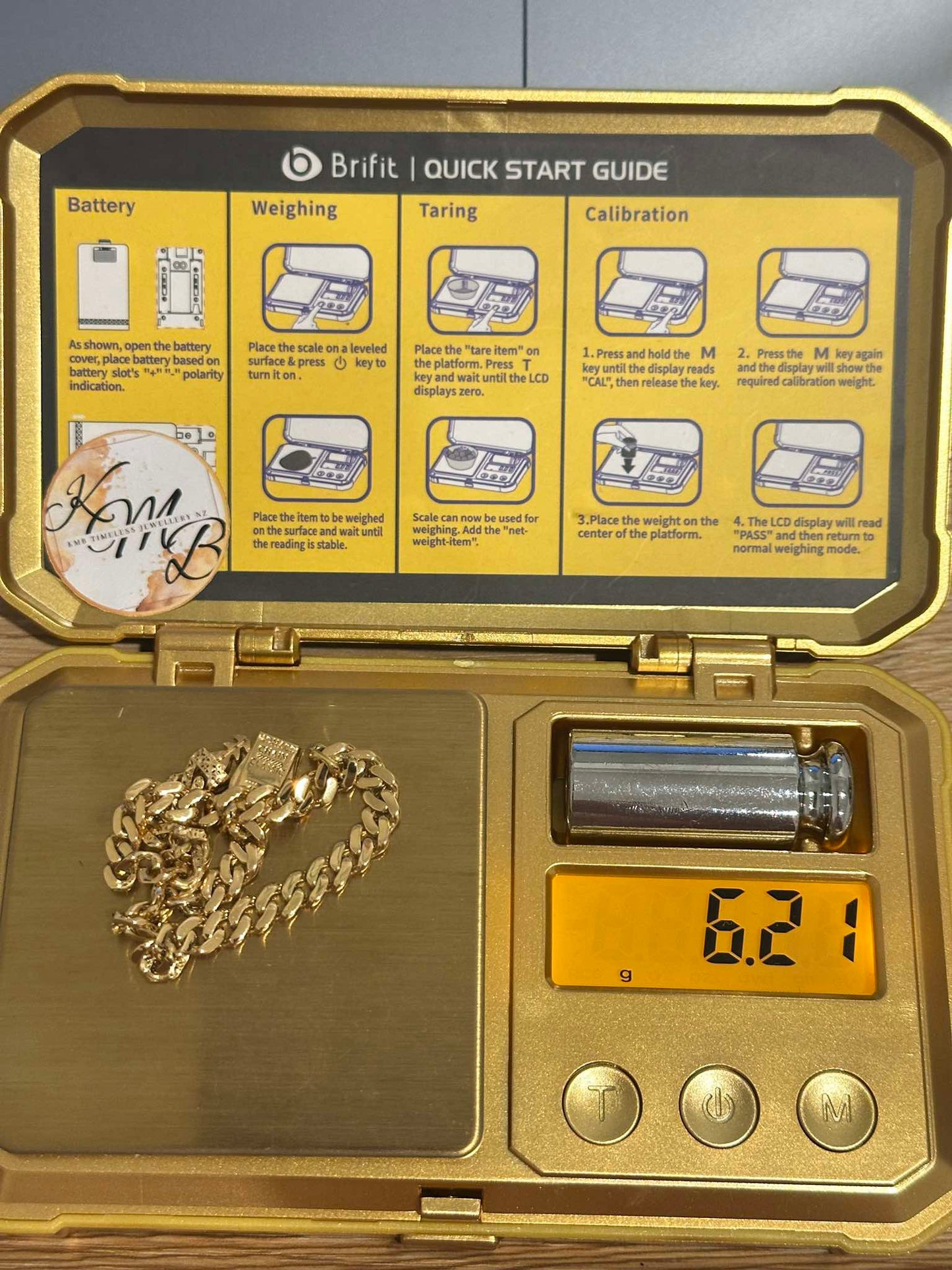 18k Monaco Size 7 (preorder)