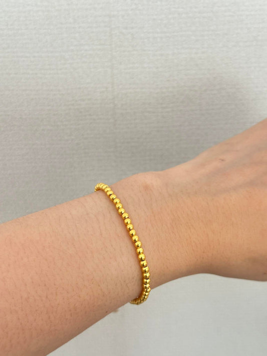 18k Ball bracelet
