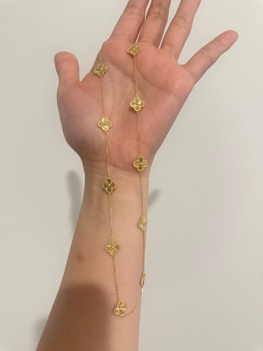 18k 10 Motifs Necklace